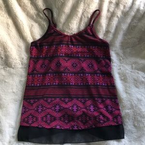 Tribal Print Tank Top
